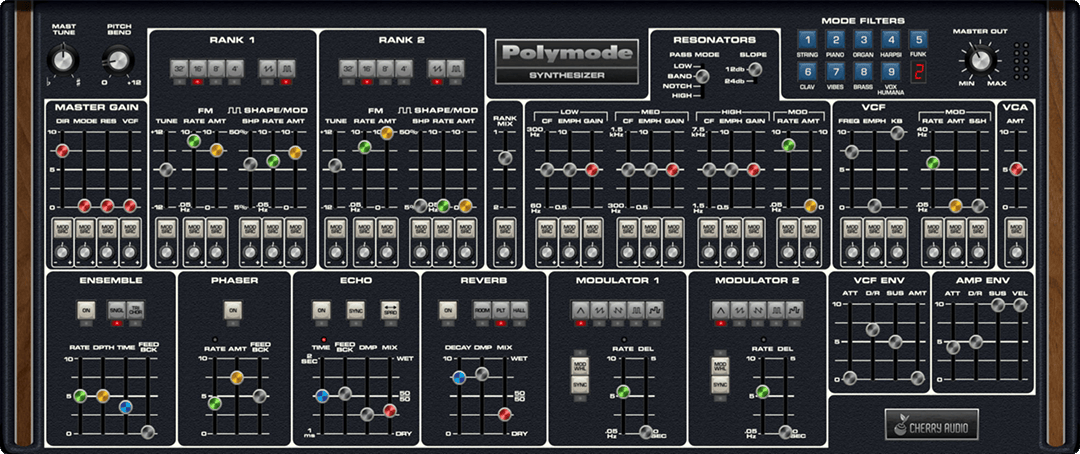 Polymode Synthesizer UI