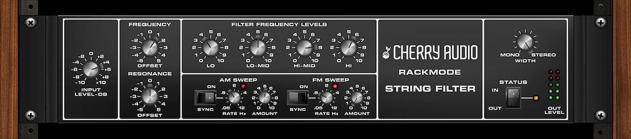 Cherry Audio Rackmode Signal Processors - String Filter