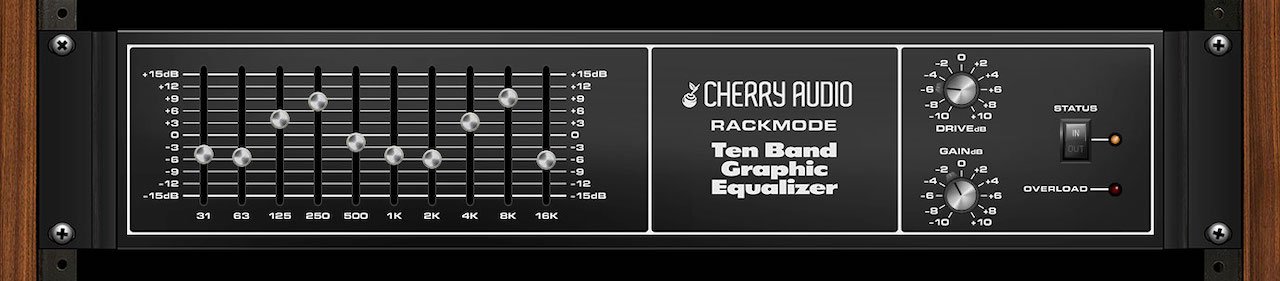 Cherry Audio Rackmode Signal Processors - Graphic Equalizer